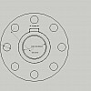 shaft adapter drawing top